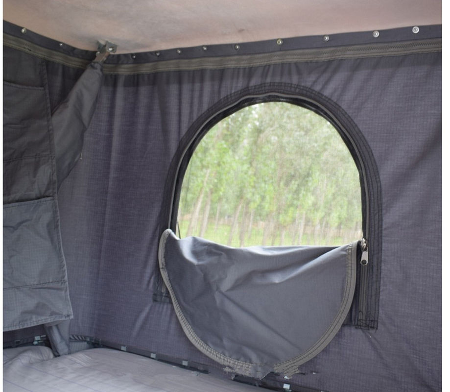 उच्च गुणवत्ता एकल परत शीसे रेशा खोल हार्ड कवर कैनवास छत के ऊपर तम्बू साइड शामियाना के साथ;